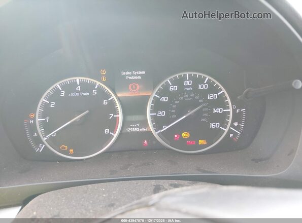 19UDE2F35LA003265 2020 ACURA ILX White Widok tylnych siedzeń
