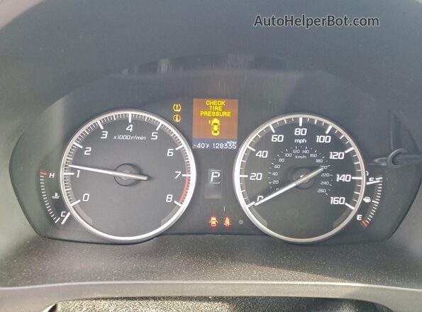 19UDE2F36GA019366 2016 ACURA ILX Blue Вид щитка приладів