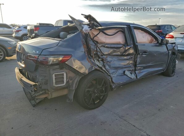 19UDE2F36HA010099 2017 ACURA ILX Blue Задня права чверть