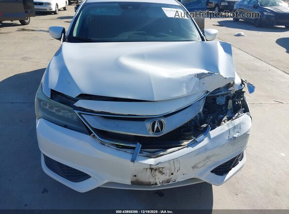 19UDE2F71HA000079 2017 ACURA ILX Белый Вид щитка приборов