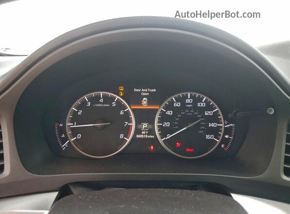 19UDE2F71KA011512 2019 ACURA ILX Silver Widok zestawu wskaźników