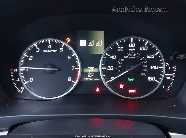 19UDE2F71MA000206 2021 ACURA ILX Black Вид задніх сидінь