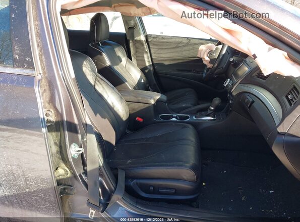 19UDE2F74LA008587 2020 ACURA ILX Gray Widok wnętrza z przodu