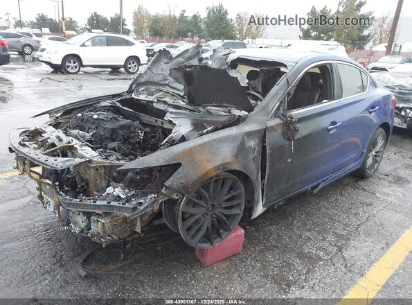 19UDE2F84LA012373 2020 ACURA ILX Blue Vista tres cuartos delantera izquierda