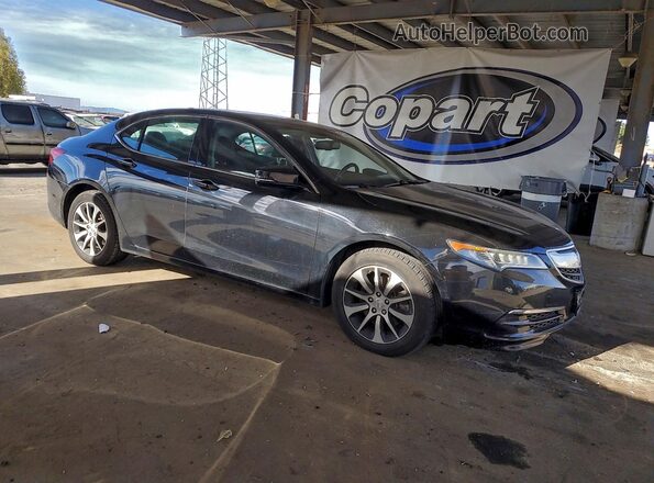 19UUB1F32GA003765 2016 ACURA TLX Черный Передняя правая четверть