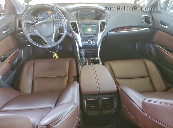 19UUB1F32GA003765 2016 ACURA TLX Черный Вид панели приборов