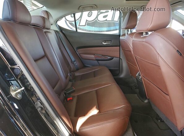 19UUB1F32GA003765 2016 ACURA TLX Черный Вид задних сидений