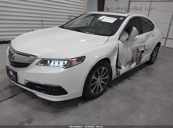 19UUB1F32GA011784 2016 ACURA TLX White Front left