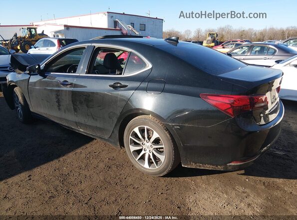 19UUB1F55GA007293 2016 ACURA TLX Black Trasero izquierdo