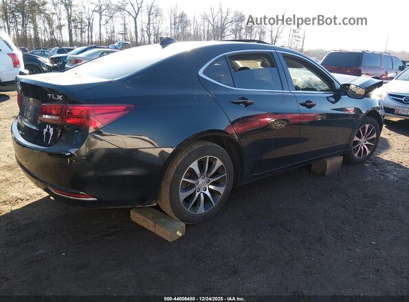 19UUB1F55GA007293 2016 ACURA TLX Black Trasero derecho