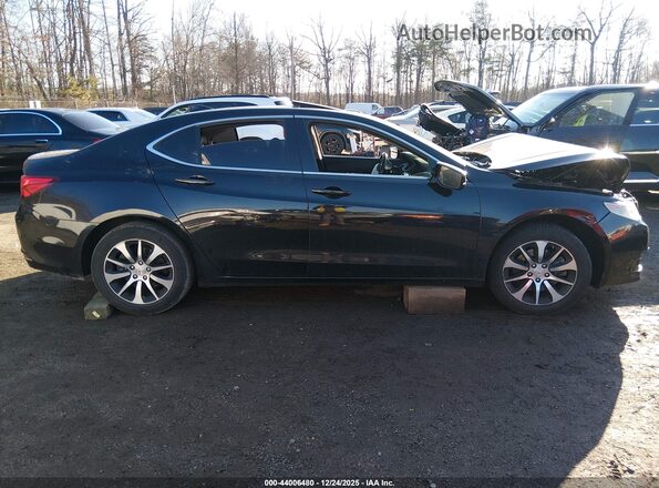 19UUB1F55GA007293 2016 ACURA TLX Black Vista interior trasera