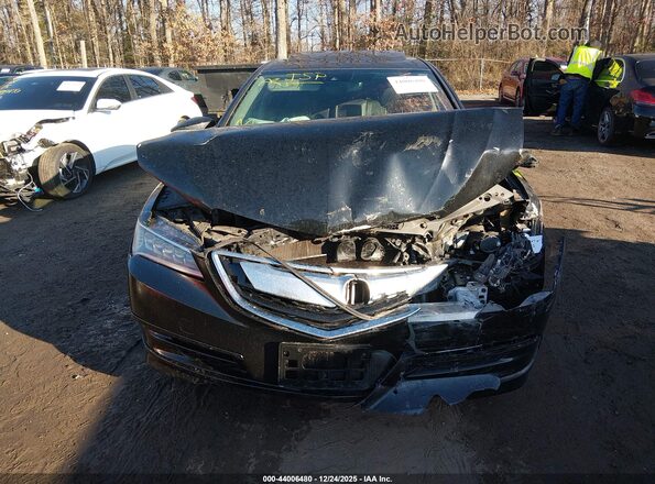 19UUB1F55GA007293 2016 ACURA TLX Black Vista del cuadro de instrumentos