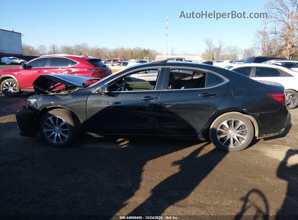 19UUB1F55GA007293 2016 ACURA TLX Black Vista interior de 360 grados