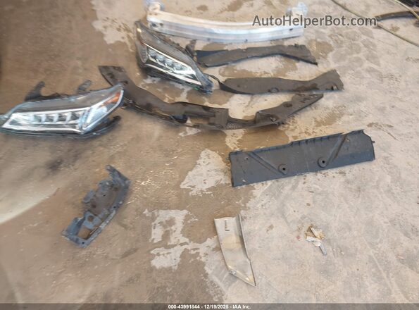 19UUB2F36GA009672 2016 ACURA TLX Black Вид щитка приладів