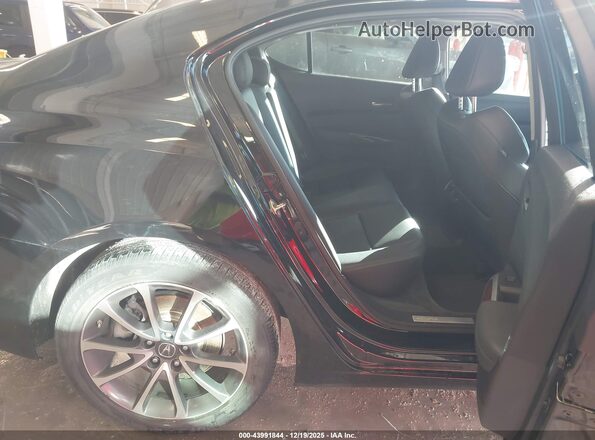 19UUB2F36GA009672 2016 ACURA TLX Black Вид наклейки з VIN-кодом
