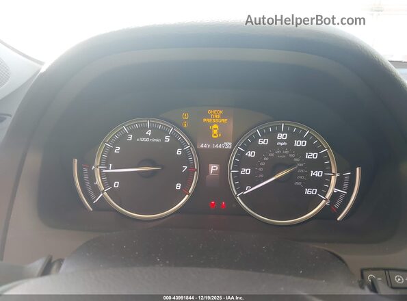 19UUB2F36GA009672 2016 ACURA TLX Black Вид задніх сидінь