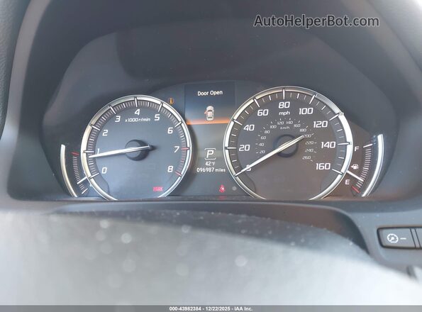 19UUB2F46LA002434 2020 ACURA TLX Black Вид задніх сидінь