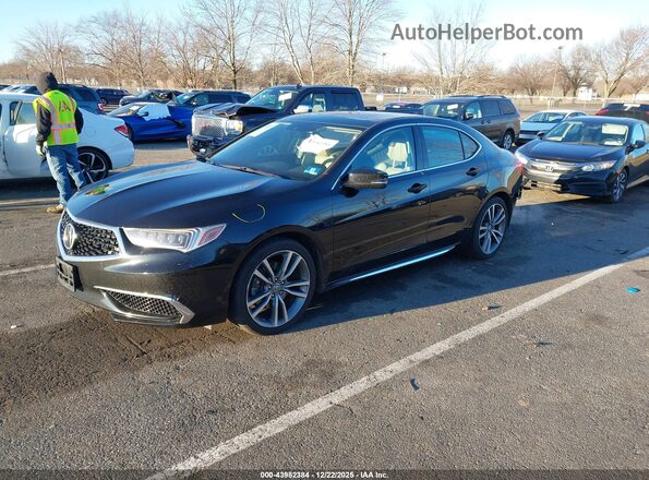 19UUB2F46LA002434 2020 ACURA TLX Black Передня ліва чверть