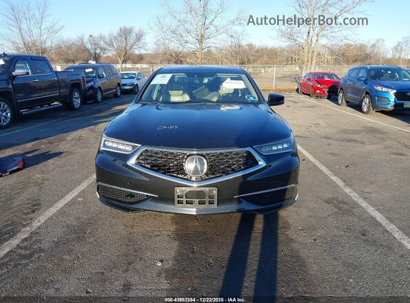 19UUB2F46LA002434 2020 ACURA TLX Black Вид щитка приладів