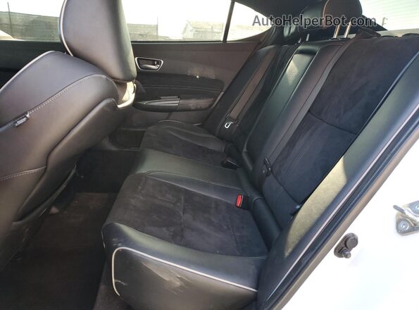 19UUB2F62KA001507 2019 ACURA TLX White Rear seats view