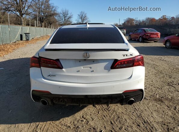 19UUB2F62KA001507 2019 ACURA TLX White Rear view