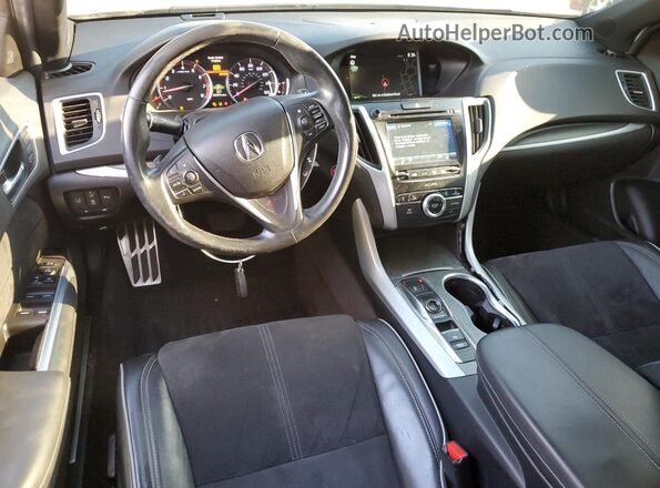 19UUB2F62KA001507 2019 ACURA TLX White Dashboard view