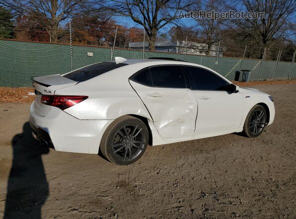 19UUB2F62KA001507 2019 ACURA TLX White Rear right