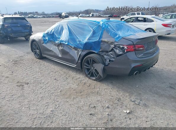 19UUB2F64LA004698 2020 ACURA TLX Gray Trasero izquierdo