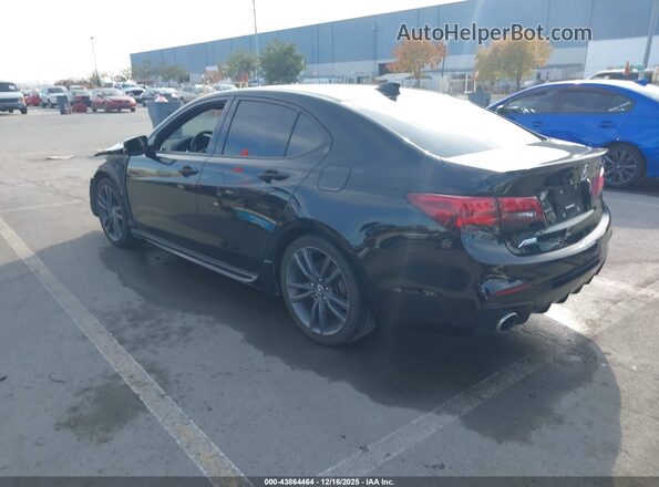 19UUB2F66JA007633 2018 ACURA TLX Black 
