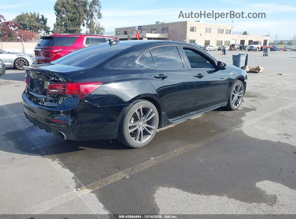 19UUB2F66JA007633 2018 ACURA TLX Black 