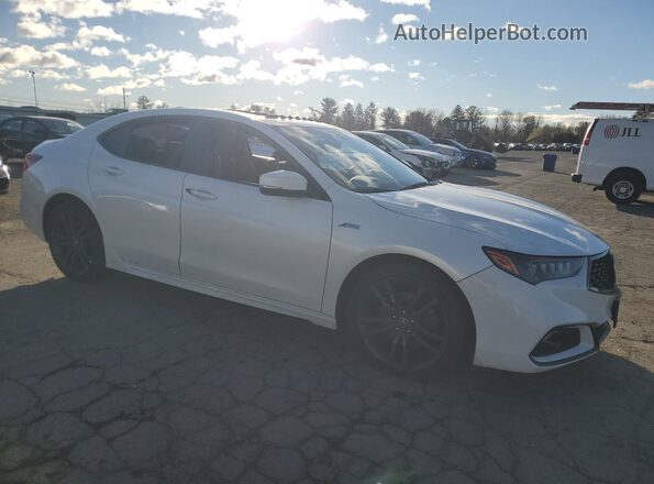 19UUB2F66LA003665 2020 ACURA TLX White Delantero derecho
