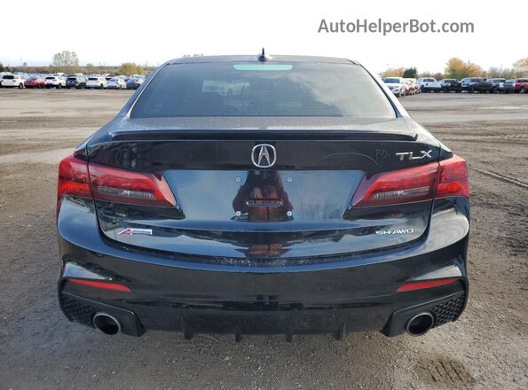 19UUB3F68LA802403 2020 ACURA TLX Black Widok z tyłu