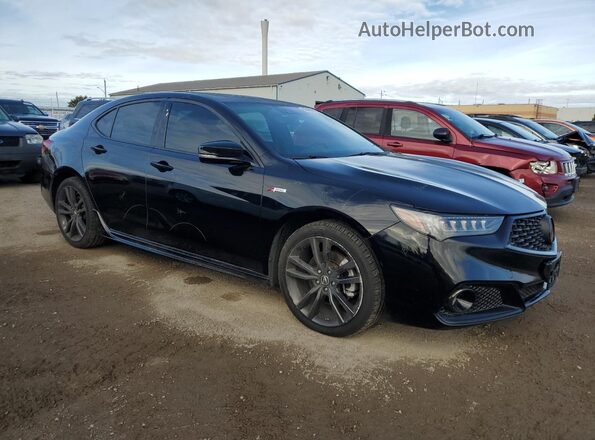 19UUB3F68LA802403 2020 ACURA TLX Black Przód prawy