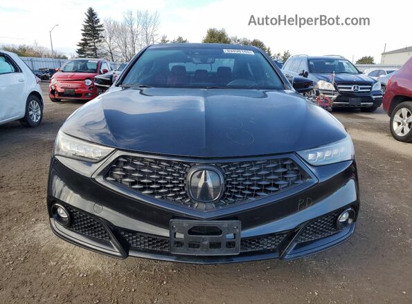 19UUB3F68LA802403 2020 ACURA TLX Black Widok z przodu