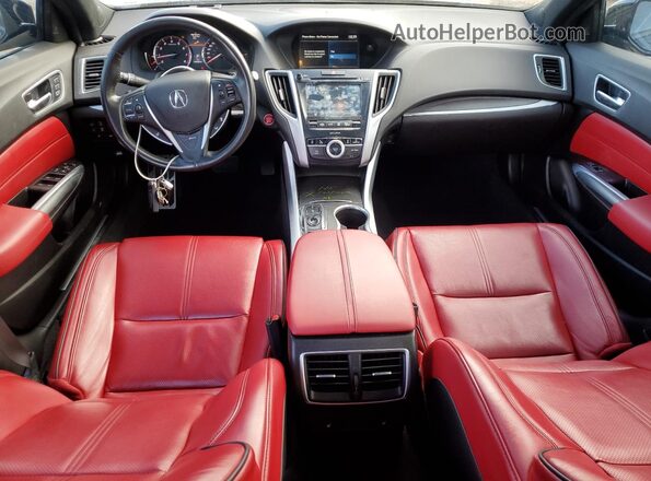 19UUB3F68LA802403 2020 ACURA TLX Black Widok deski rozdzielczej