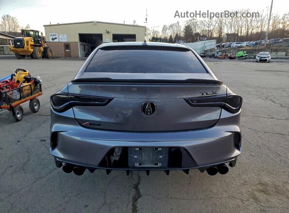 19UUB5F50MA005132 2021 ACURA TLX Gray Հետևի տեսք
