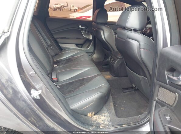 19UUB5F51MA015216 2021 ACURA TLX Gray VIN կոդի պիտակի տեսք