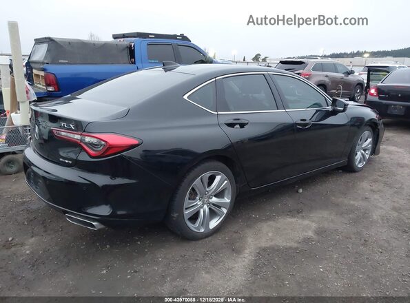 19UUB6F46MA006587 2021 ACURA TLX Black Tył prawy