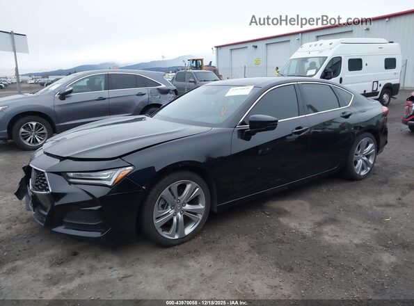 19UUB6F46MA006587 2021 ACURA TLX Black Przód lewy