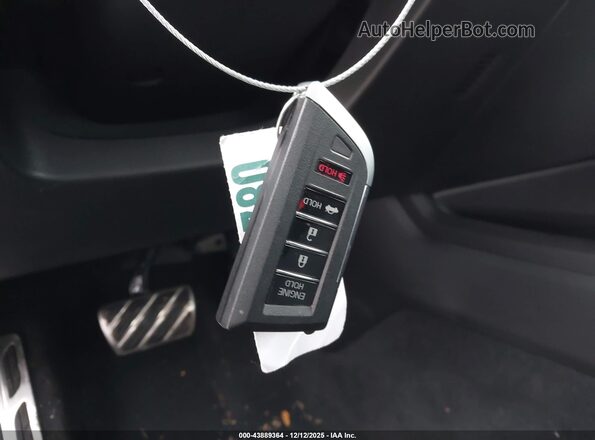 19UUB6F51SA002999 2025 ACURA TLX Black Vista del salpicadero