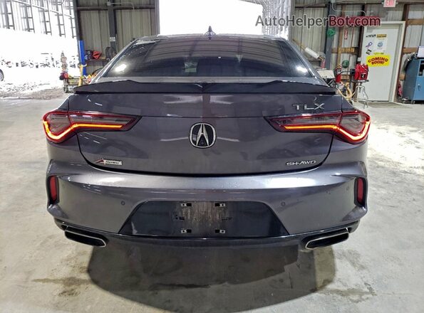 19UUB6F53MA011741 2021 ACURA TLX Gray Vista trasera