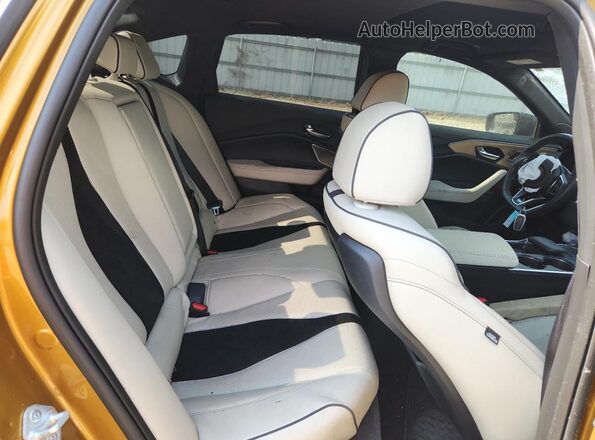 19UUB7F00NA002104 2022 ACURA TLX Бежевый Вид задних сидений