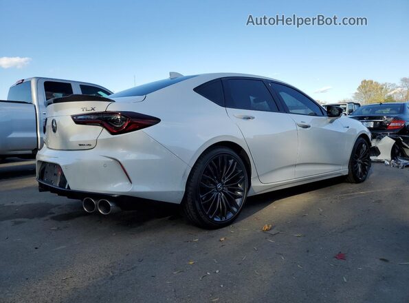 19UUB7F01NA001026 2022 ACURA TLX White Задня права чверть
