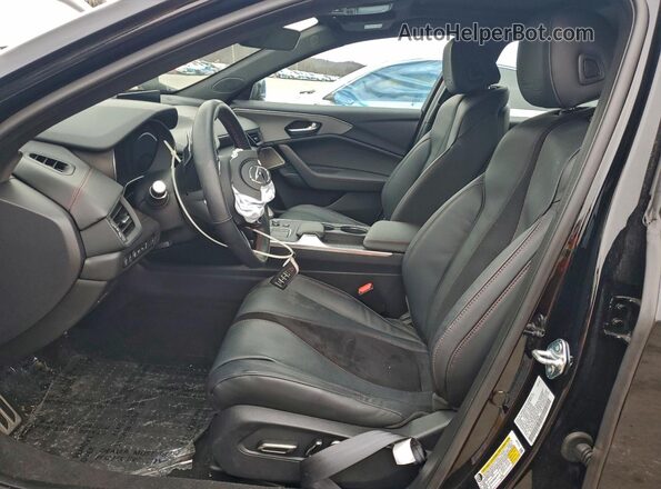 19UUB7F03SA000360 2025 ACURA TLX Черный Вид салона спереди