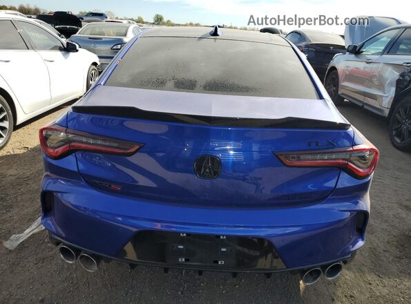 19UUB7F90PA000340 2023 ACURA TLX Синий Вид сзади
