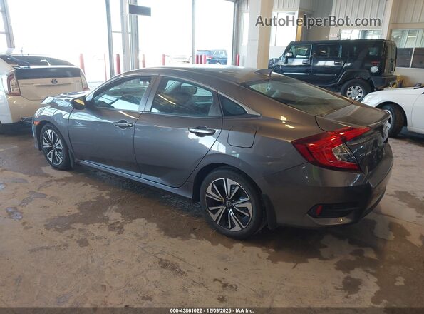 19XFC1F37JE000918 2018 HONDA CIVIC Gray Հետևի ձախ