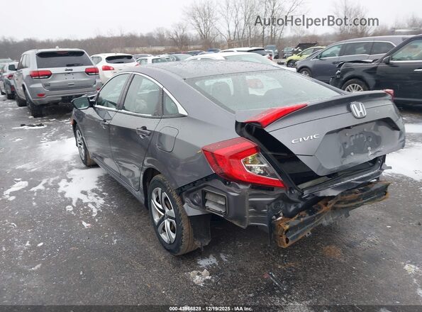 19XFC2F52JE032389 2018 HONDA CIVIC Серый Задняя левая четверть