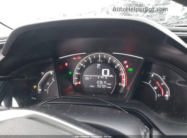 19XFC2F52JE032389 2018 HONDA CIVIC Серый Вид задних сидений