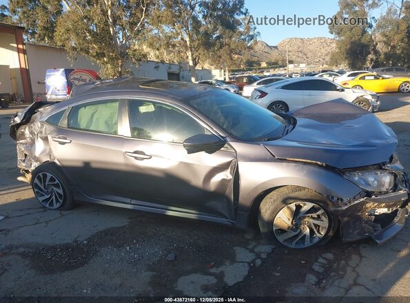 19XFC2F73JE009415 2018 HONDA CIVIC Gray Вид задньої частини салону