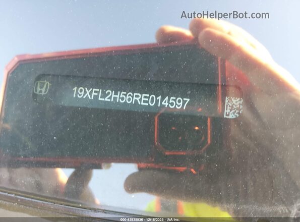 19XFL2H56RE014597 2024 HONDA CIVIC Black Engine compartment view
